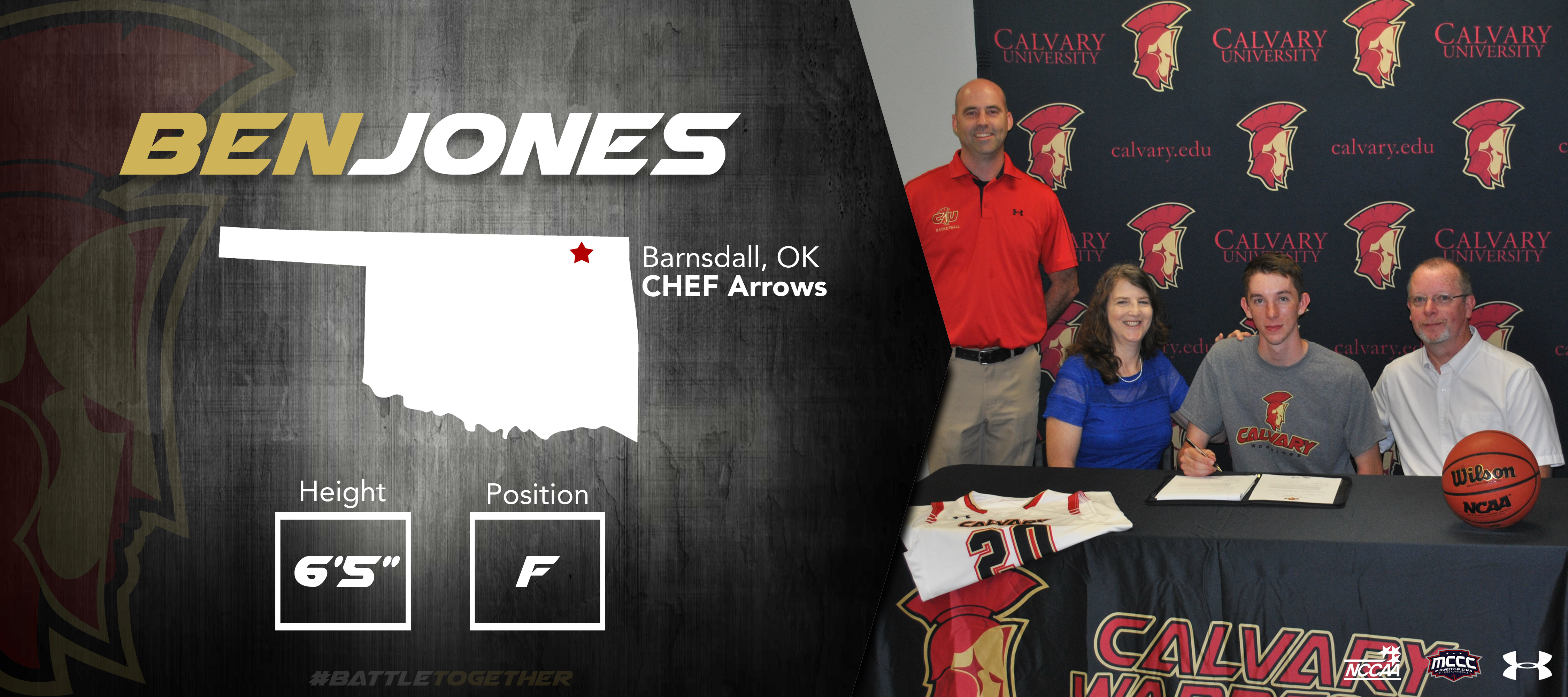 Jones Signs with Warriors for 2018-19 Class
